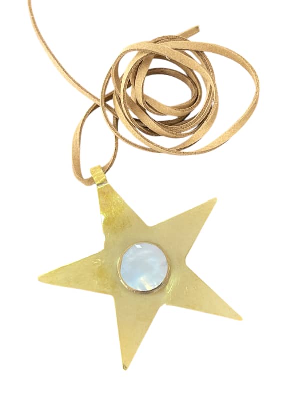 Collar Star (bronce y nacar)
